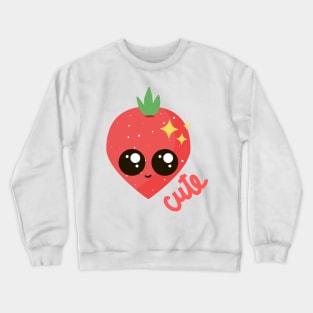 Cute Strawberry Crewneck Sweatshirt